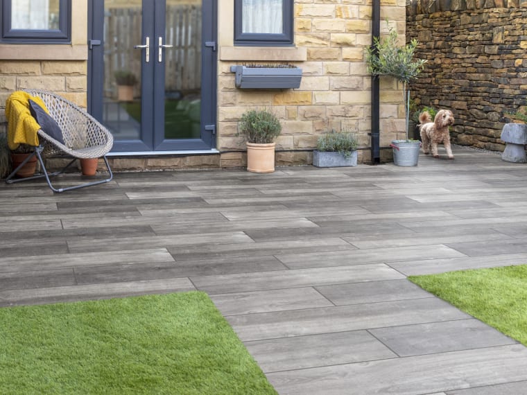 Patio slab tiles