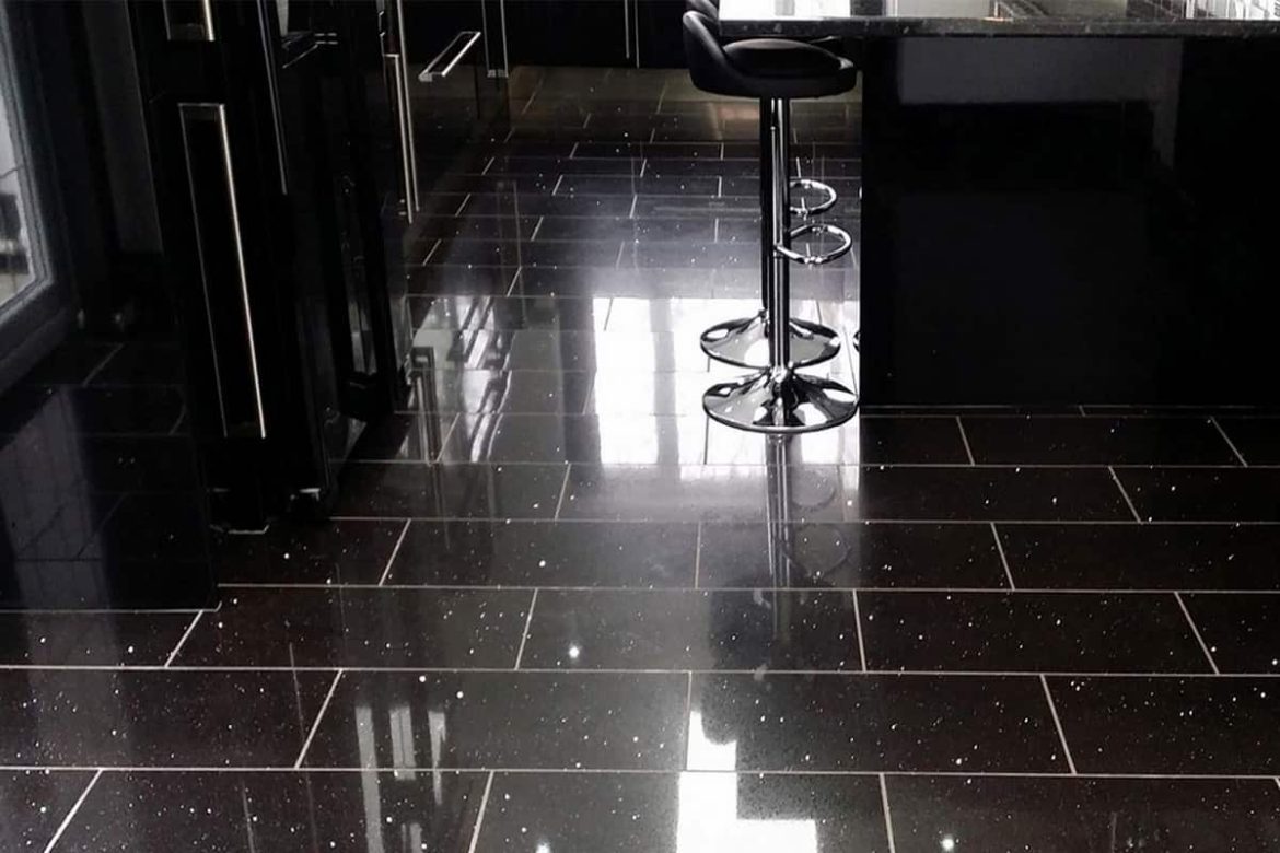 black quartz tiles 600 x 300