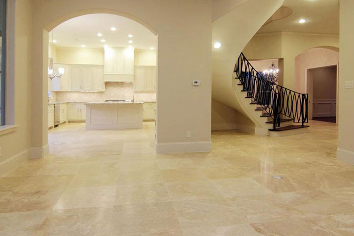  white travertine tile flooring price 