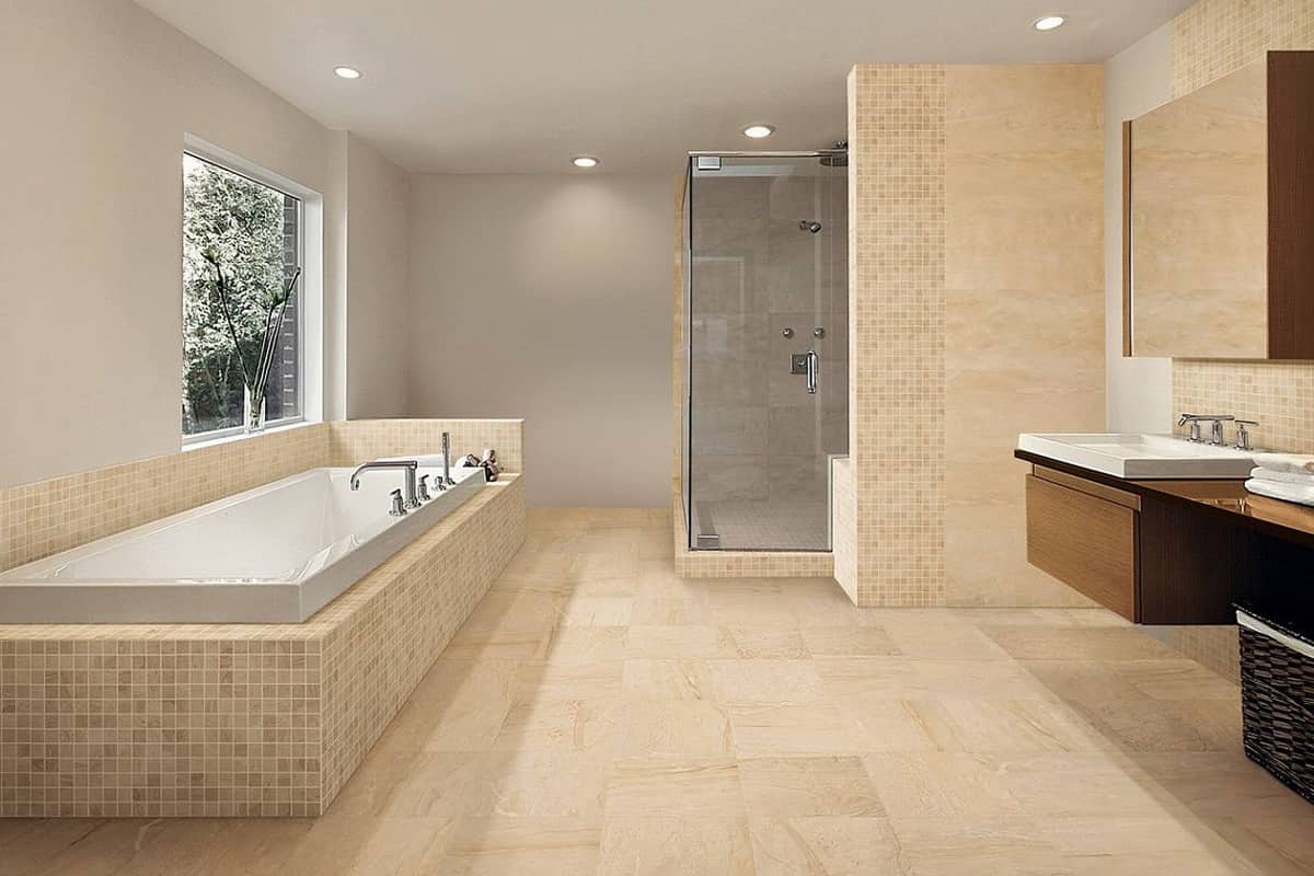  porcelain tile flooring bathroom 