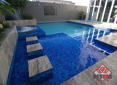 Price and buy pink swimming pool tiles + cheap sale