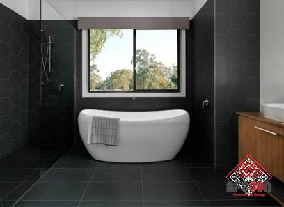 The price of ceramic tile vs porcelain tile for bathroom floor